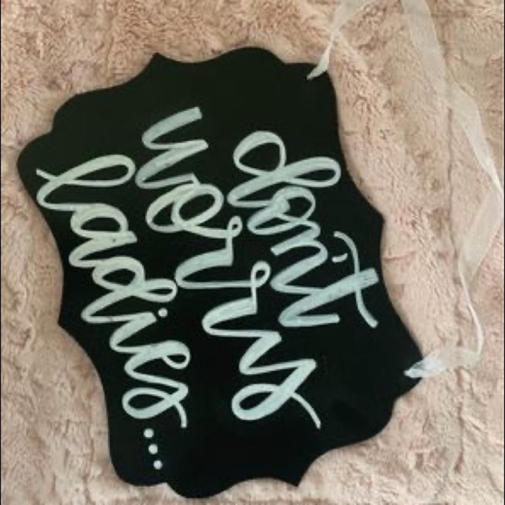 Handmade Ring Bearer Signs (Set of 2)